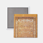 Kshitigarbha, rechter in de hel, uit Dunhuang Magneet (Voorkant / Achterkant)