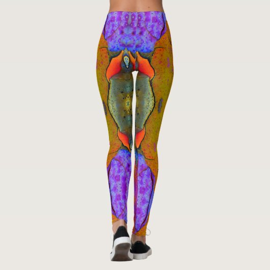 Ksmische leggings. leggings (Achterkant)