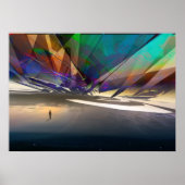 Ksmische oevers van de onderbewuste - visionaire k poster (Voorkant)