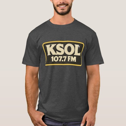KSOL 107,7 T-SHIRT (Voorkant)