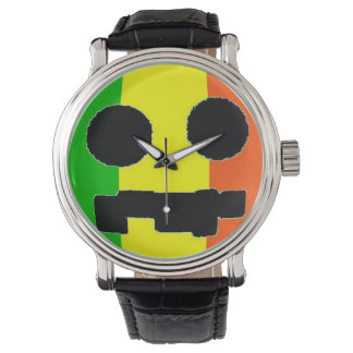 KSP! Rasta Face Watch Horloge