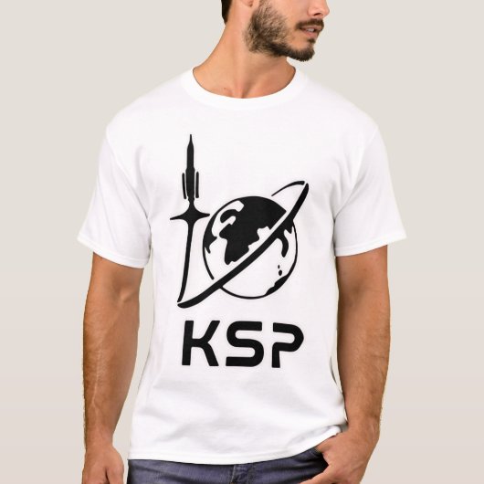 KSP Space Agency Classic T-Shirt (Voorkant)