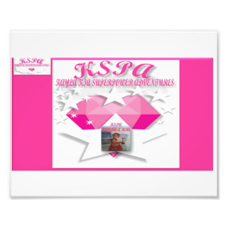 KSPA KAYLA EN KIA SUPERPOWER MINISTRIES FOTO AFDRUK