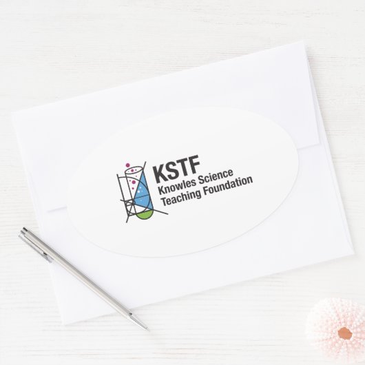 KSTF Oval Stickers (Envelop)