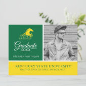 KSU Kentucky State University afgestudeerd Kaart (Staand voorkant)