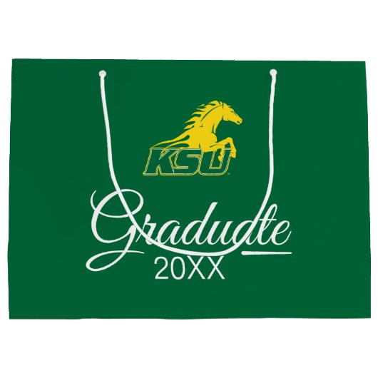 KSU Kentucky State University Afstuderen Groot Cadeauzakje (Achterkant)