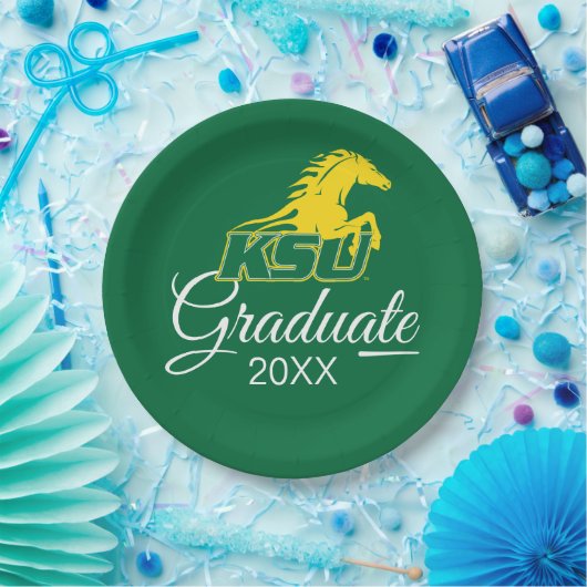 KSU Kentucky State University Afstuderen Papieren Bordje (Feest)