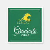KSU Kentucky State University Afstuderen Servet (Voorkant)