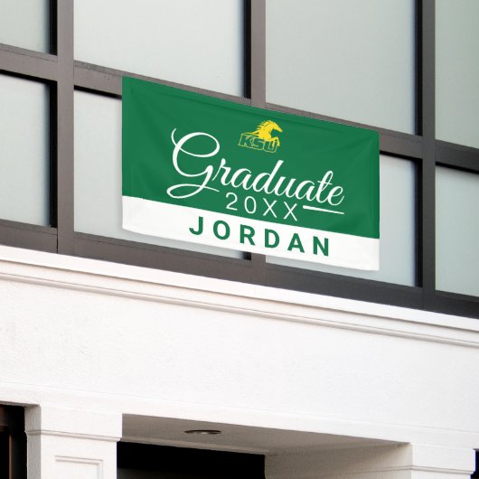 KSU Kentucky State University Afstuderen Spandoek (Buitenkant Gebouw)