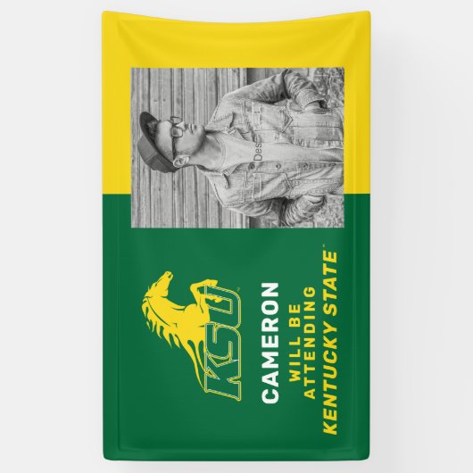 KSU Kentucky State University Afstuderen Spandoek (Verticaal)