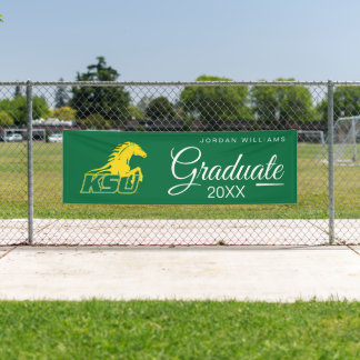 KSU Kentucky State University Afstuderen Spandoek