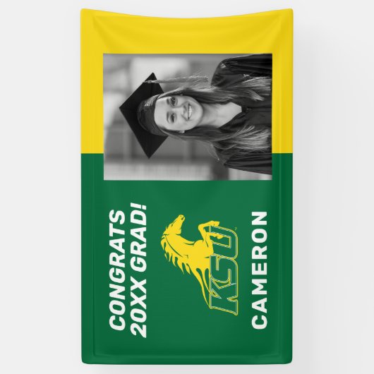 KSU Kentucky State University Afstuderen Spandoek (Verticaal)