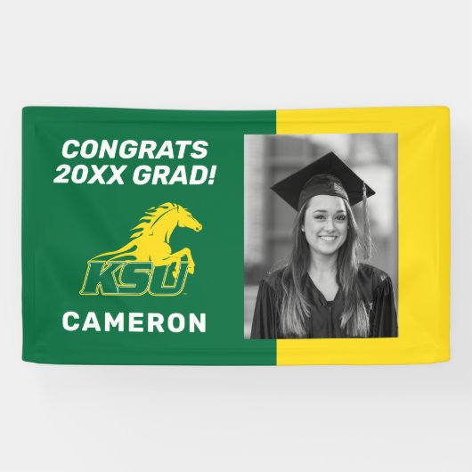 KSU Kentucky State University Afstuderen Spandoek (Horizontaal)