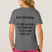 KSV Fitness Girls T Shirt (Achterkant)