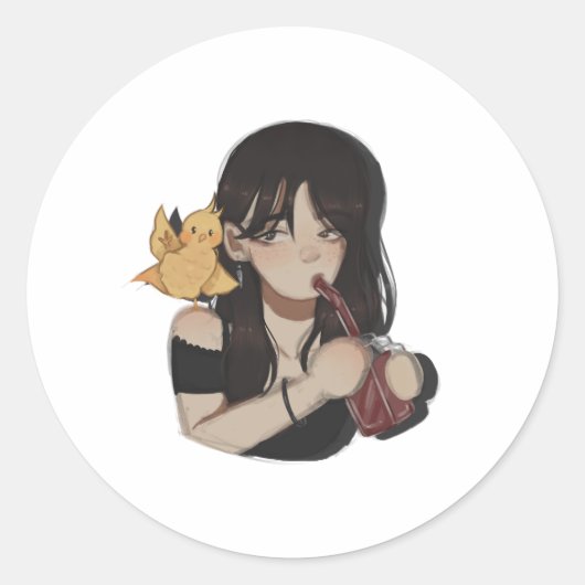 KT | Melodream CEO Ronde Sticker (Voorkant)
