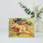 kt van Pierre-Auguste Renoir (beste kwaliteit) Briefkaart (Staand voorkant)