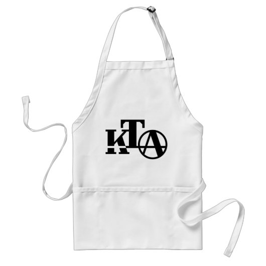 KTA Cooking Apron Standaard Schort (Voorkant)