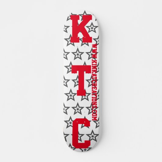 KTC Stars Skateboard (Voorkant)