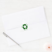 Kticker - Verminder hergebruik, Recyclen Sticker (Envelop)
