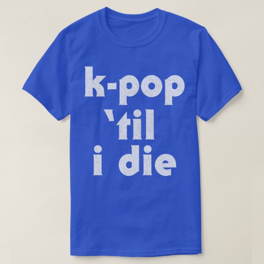 KTil Ik Sterf T-shirt (Design voorkant)
