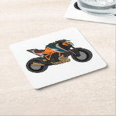 KTM 1290 SuperDuke simple style Kartonnen Onderzetters (Schuin)