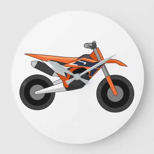 KTM 450 SX-F simple style Grote Klok (Voorkant)