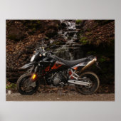 KTM 950-supermoto Poster (Voorkant)