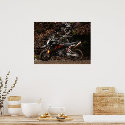 KTM 950-supermoto Poster (Keuken)