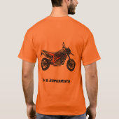 Ktm 950 Supermoto T-shirt (Achterkant)