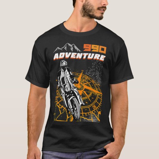 KTM 990 Adventure Rider 2020 Classic T-Shirt (Voorkant)