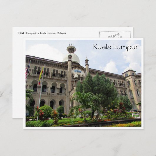 ktm-hoofdkwartier briefkaart (Voorkant / Achterkant)