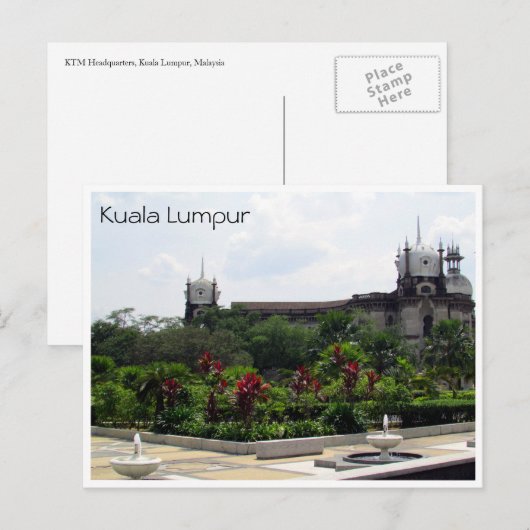 ktm hq kl briefkaart (Voorkant / Achterkant)