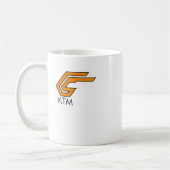 Ktm Logo Sticker1 Koffiemok (Links)
