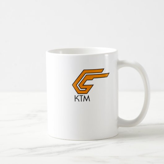 Ktm Logo Sticker1 Koffiemok (Rechts)