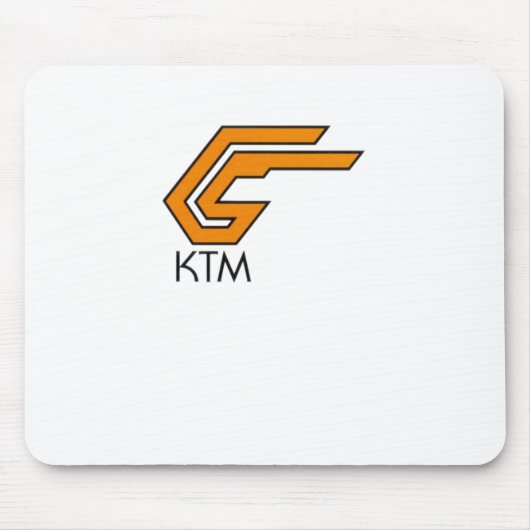 Ktm Logo Sticker1 Muismat (Voorkant)