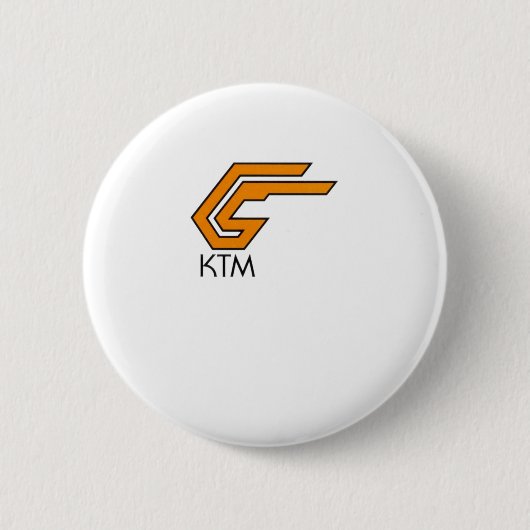 Ktm Logo Sticker1 Ronde Button 5,7 Cm (Voorkant)