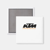 Ktm Logo Sticker2 Magneet (Voorkant / Achterkant)