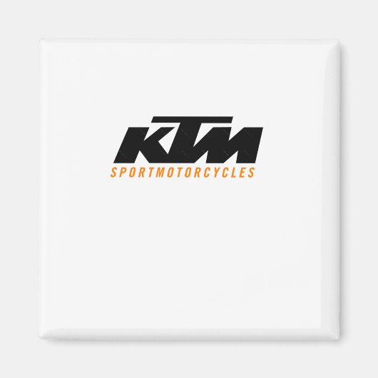Ktm Logo Sticker2 Magneet (Voorkant)