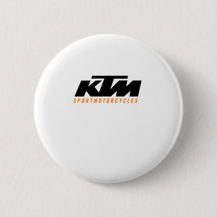 Ktm Logo Sticker2 Ronde Button 5,7 Cm
