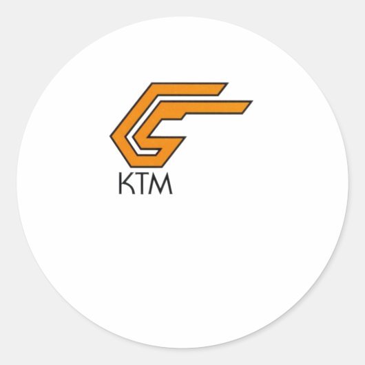 KTM LOGO STICKER 1 (Voorkant)