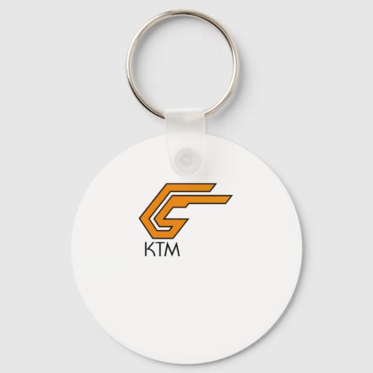 KTM LOGO STICKER 1 SLEUTELHANGER (Voorkant)