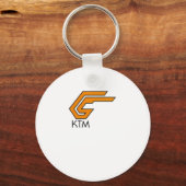 KTM LOGO STICKER 1 SLEUTELHANGER (Voorkant)