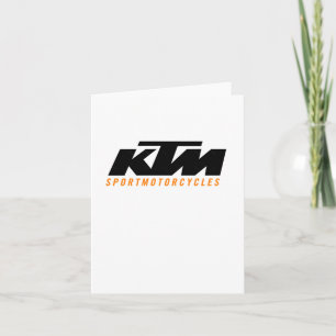 KTM LOGO STICKER 2 KAART