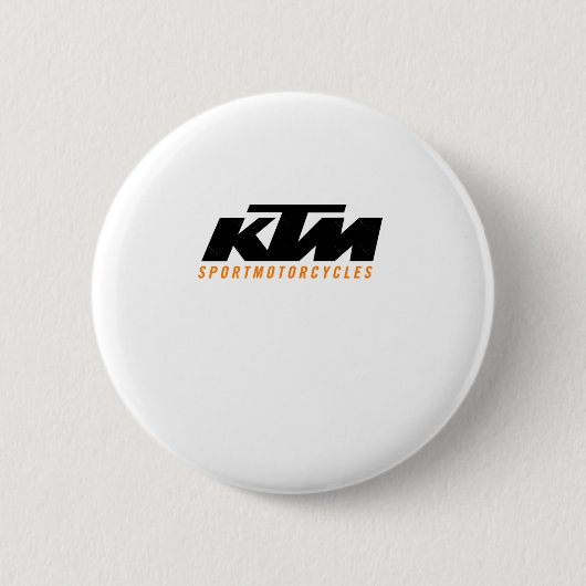 KTM LOGO STICKER 2 RONDE BUTTON 5,7 CM (Voorkant)