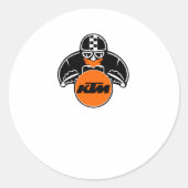 KTM LOGO STICKER 4 (Voorkant)