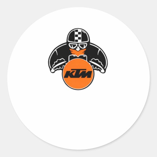 KTM LOGO STICKER 4 (Voorkant)