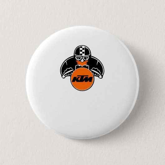 KTM LOGO STICKER 4 RONDE BUTTON 5,7 CM (Voorkant)