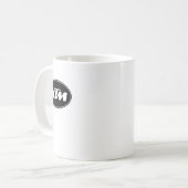 Ktm Logo Sticker Koffiemok (Voorkant links)