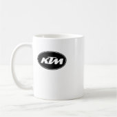 Ktm Logo Sticker Koffiemok (Links)