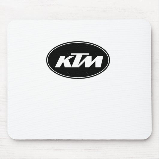Ktm Logo Sticker Muismat (Voorkant)